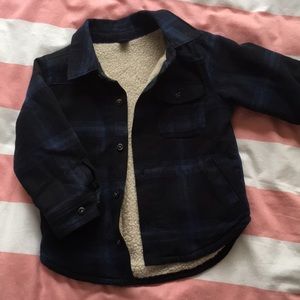 BabyGap Toddler Boys Utility Plaid Jacket